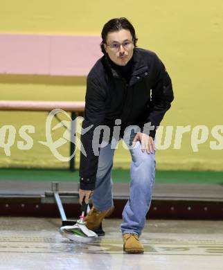 Fussball Bundesliga. Stockschiessen. SK  Austria Klagenfurt. Marco Walter.  Launsdorf,  am 11.12.2024.
Foto: Kuess
www.qspictures.net
---
pressefotos, pressefotografie, kuess, qs, qspictures, sport, bild, bilder, bilddatenbank
