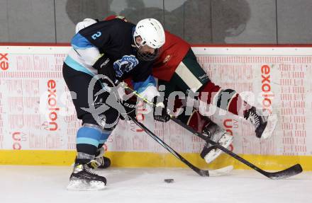 Eishockey. AHC Division 2 Ost.. Lendhafen Seeloewen gegen Reifnitz Trouts. Gert Prohaska (Seeloewen), Maximilian Scherling (Reifnitz).. Ferlach, am 15.12.2024.
Foto: Kuess
---
pressefotos, pressefotografie, kuess, qs, qspictures, sport, bild, bilder, bilddatenbank