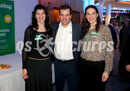 Nacht des Sports. Sportlergala. Magdalena Lobnig, Markus Salcher, Katharina Lobnig.  Villach, am 21.12.2024.
Foto: Kuess
www.qspictures.net
---
pressefotos, pressefotografie, kuess, qs, qspictures, sport, bild, bilder, bilddatenbank
