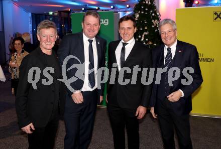 Nacht des Sports. Sportlergala.  Arno Arthofer, Dieter Moertl, Matthias Mayer, LH Peter Kaiser. Villach, am 21.12.2024.
Foto: Kuess
www.qspictures.net
---
pressefotos, pressefotografie, kuess, qs, qspictures, sport, bild, bilder, bilddatenbank