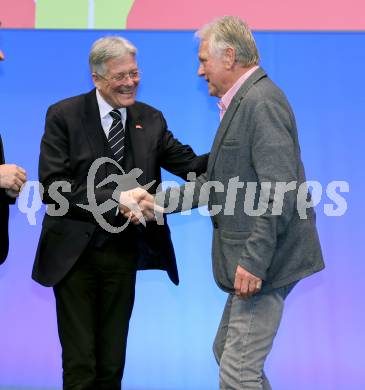 Nacht des Sports. Sportlergala.  LH Peter Kaiser, Friedrich Koncilia. Villach, am 21.12.2024.
Foto: Kuess
www.qspictures.net
---
pressefotos, pressefotografie, kuess, qs, qspictures, sport, bild, bilder, bilddatenbank