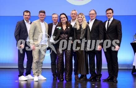 Nacht des Sports. Sportlergala.  Markus Salcher, Thomas Morgenstern, Karl Schnabl, Lara Vadlau, Fritz Strobl, Anna Gasser, Franz Klammer, Matthias Mayer.. Villach, am 21.12.2024.
Foto: Kuess
www.qspictures.net
---
pressefotos, pressefotografie, kuess, qs, qspictures, sport, bild, bilder, bilddatenbank