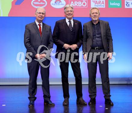 Nacht des Sports. Sportlergala. Stadtrat Harald Sobe, LH Peter Kaiser, Marijan Velik. Villach, am 21.12.2024.
Foto: Kuess
www.qspictures.net
---
pressefotos, pressefotografie, kuess, qs, qspictures, sport, bild, bilder, bilddatenbank