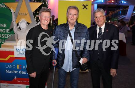 Nacht des Sports. Sportlergala. Arno Arthofer, Werner Feuerabend, LH Peter Kaiser. Villach, am 21.12.2024.
Foto: Kuess
www.qspictures.net
---
pressefotos, pressefotografie, kuess, qs, qspictures, sport, bild, bilder, bilddatenbank
