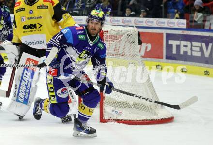 Eishockey ICE Bundesliga. VSV gegen HC Pustertal Woelfe.  Kevin Hancock (VSV). Villach, am 26.12.2024.
Foto: Kuess
---
pressefotos, pressefotografie, kuess, qs, qspictures, sport, bild, bilder, bilddatenbank