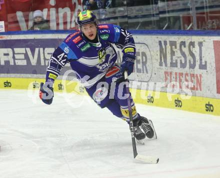 Eishockey ICE Bundesliga. VSV gegen HC Pustertal Woelfe.  Benjamin Lanzinger (VSV). Villach, am 26.12.2024.
Foto: Kuess
---
pressefotos, pressefotografie, kuess, qs, qspictures, sport, bild, bilder, bilddatenbank