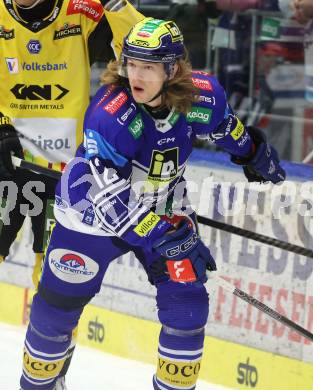 Eishockey ICE Bundesliga. VSV gegen HC Pustertal Woelfe.  Chase Pearson (VSV). Villach, am 26.12.2024.
Foto: Kuess
---
pressefotos, pressefotografie, kuess, qs, qspictures, sport, bild, bilder, bilddatenbank