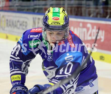Eishockey ICE Bundesliga. VSV gegen HC Pustertal Woelfe.  Elias Wallenta (VSV). Villach, am 26.12.2024.
Foto: Kuess
---
pressefotos, pressefotografie, kuess, qs, qspictures, sport, bild, bilder, bilddatenbank