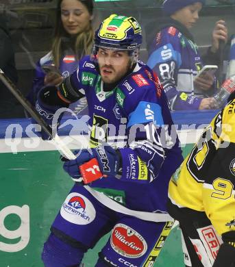 Eishockey ICE Bundesliga. VSV gegen HC Pustertal Woelfe.  Thomas Vallant (VSV). Villach, am 26.12.2024.
Foto: Kuess
---
pressefotos, pressefotografie, kuess, qs, qspictures, sport, bild, bilder, bilddatenbank