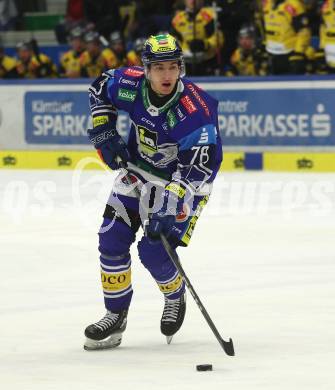 Eishockey ICE Bundesliga. VSV gegen HC Pustertal Woelfe.  Felix Maxa (VSV). Villach, am 26.12.2024.
Foto: Kuess
---
pressefotos, pressefotografie, kuess, qs, qspictures, sport, bild, bilder, bilddatenbank