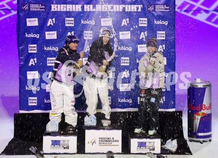 Freeski. Big Air. Flora Tabanelli (ITA), Liu Mengting (CHN),Muriel Mohr (GER) . Klagenfurt, am 4.1.2025.
Foto: Kuess
---
pressefotos, pressefotografie, kuess, qs, qspictures, sport, bild, bilder, bilddatenbank
