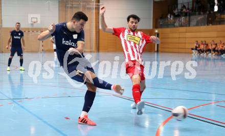 Futsal Bundesliga. Futsal Klagenfurt Versli.at gegen Stella Rossa. Saso Kovacevic (Klagenfurt). Viktring, am 4.1.2025.
Foto: Kuess
---
pressefotos, pressefotografie, kuess, qs, qspictures, sport, bild, bilder, bilddatenbank