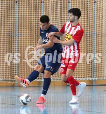 Futsal Bundesliga. Futsal Klagenfurt Versli.at gegen Stella Rossa. Saso Kovacevic  (Klagenfurt). Viktring, am 4.1.2025.
Foto: Kuess
---
pressefotos, pressefotografie, kuess, qs, qspictures, sport, bild, bilder, bilddatenbank