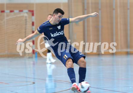 Futsal Bundesliga. Futsal Klagenfurt Versli.at gegen Stella Rossa. Saso Kovacevic (Klagenfurt). Viktring, am 4.1.2025.
Foto: Kuess
---
pressefotos, pressefotografie, kuess, qs, qspictures, sport, bild, bilder, bilddatenbank