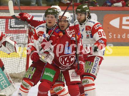 Eishockey ICE Bundesliga. KAC gegen HCB SÃ¼dtirol Alperia.  Fabian Hochegger (KAC),  Peter Spornberger (Bozen). Klagenfurt, am 12.1.2025
Foto: Kuess
---
pressefotos, pressefotografie, kuess, qs, qspictures, sport, bild, bilder, bilddatenbank