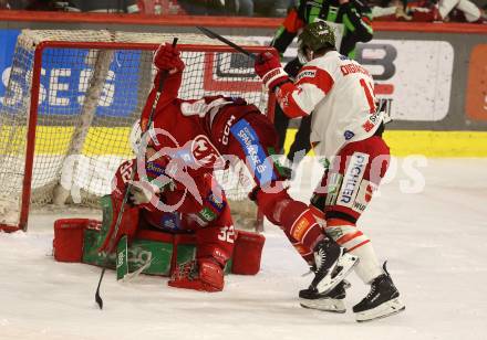 Eishockey ICE Bundesliga. KAC gegen HCB SÃ¼dtirol Alperia.  Maximilian Preiml  (KAC),  Cristiano Digiacinto (Bozen). Klagenfurt, am 12.1.2025
Foto: Kuess
---
pressefotos, pressefotografie, kuess, qs, qspictures, sport, bild, bilder, bilddatenbank