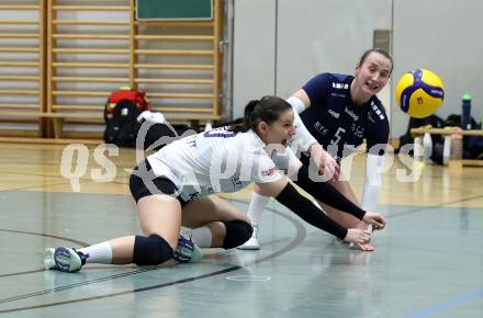 Volleyball. Frauen. Bundesliga. ATSC Wildcats Klagenfurt gegen Sokol/Post. Julia Bier, Martyna Kloda  (Wildcats). Klagenfurt, am 25.1.2025
Foto: Kuess
---
pressefotos, pressefotografie, kuess, qs, qspictures, sport, bild, bilder, bilddatenbank