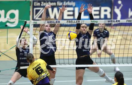 Volleyball. Frauen. Bundesliga. ATSC Wildcats Klagenfurt gegen Sokol/Post. Nicole Holzinger, Nikolina Bajic (Wildcats). Klagenfurt, am 25.1.2025
Foto: Kuess
---
pressefotos, pressefotografie, kuess, qs, qspictures, sport, bild, bilder, bilddatenbank
