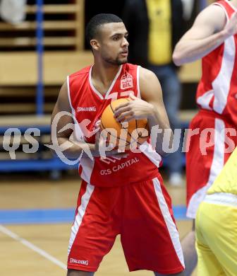 Basketball 2. Liga 2024/2025. Grunddurchgang 16. Runde.  Woerthersee Piraten gegen Upper Austrian Ballers. Starlin Inoa Gil  (Austrian Ballers). Klagenfurt, am 26.1.2025.
Foto: Kuess


---
pressefotos, pressefotografie, kuess, qs, qspictures, sport, bild, bilder, bilddatenbank