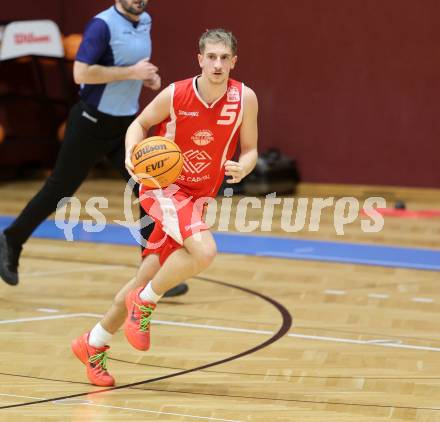 Basketball 2. Liga 2024/2025. Grunddurchgang 16. Runde.  Woerthersee Piraten gegen Upper Austrian Ballers.  Valentin Pils  (Austrian Ballers). Klagenfurt, am 26.1.2025.
Foto: Kuess


---
pressefotos, pressefotografie, kuess, qs, qspictures, sport, bild, bilder, bilddatenbank