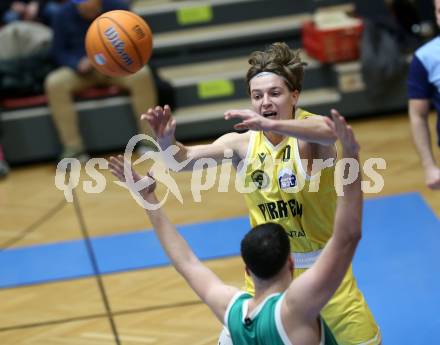 Basketball 2. Liga 2024/2025. Grunddurchgang 20. Runde.  Woerthersee Piraten gegen KOS.    Emilio Rozmann (Piraten),   Klagenfurt, am 22.2.2025.
Foto: Kuess


---
pressefotos, pressefotografie, kuess, qs, qspictures, sport, bild, bilder, bilddatenbank