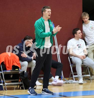 Basketball 2. Liga 2024/2025. Grunddurchgang 21. Runde.   KOS Celovec gegen BBU Salzburg.   Andi Smrtnik (KOS),  Klagenfurt, am 1.3.2025.
Foto: Kuess


---
pressefotos, pressefotografie, kuess, qs, qspictures, sport, bild, bilder, bilddatenbank