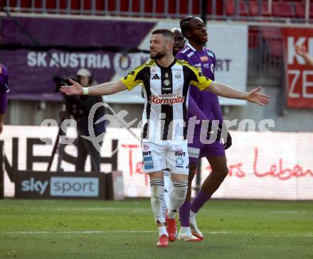 Fussball Bundesliga. SK Austria Klagenfurt gegen LASK. Torjubel Valon Berisha (LASK). Klagenfurt, am 2.3..2025.
Foto: Kuess
---
pressefotos, pressefotografie, kuess, qs, qspictures, sport, bild, bilder, bilddatenbank