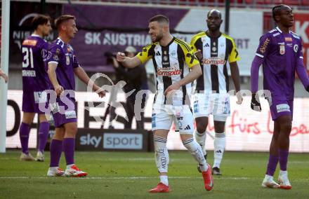 Fussball Bundesliga. SK Austria Klagenfurt gegen LASK. Torjubel Valon Berisha (LASK). Klagenfurt, am 2.3..2025.
Foto: Kuess
---
pressefotos, pressefotografie, kuess, qs, qspictures, sport, bild, bilder, bilddatenbank