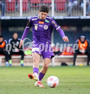 Fussball Bundesliga. SK Austria Klagenfurt gegen LASK. Ben Bobzien (Klagenfurt). Klagenfurt, am 2.3..2025.
Foto: Kuess
---
pressefotos, pressefotografie, kuess, qs, qspictures, sport, bild, bilder, bilddatenbank