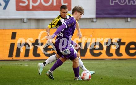 Fussball Bundesliga. SK Austria Klagenfurt gegen LASK. Jannik Robatsch  (Klagenfurt). Klagenfurt, am 2.3..2025.
Foto: Kuess
---
pressefotos, pressefotografie, kuess, qs, qspictures, sport, bild, bilder, bilddatenbank