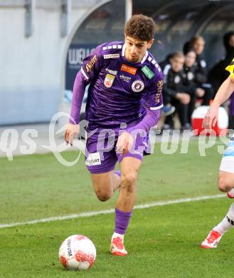 Fussball Bundesliga. SK Austria Klagenfurt gegen LASK. Ben Bobzien  (Klagenfurt). Klagenfurt, am 2.3..2025.
Foto: Kuess
---
pressefotos, pressefotografie, kuess, qs, qspictures, sport, bild, bilder, bilddatenbank