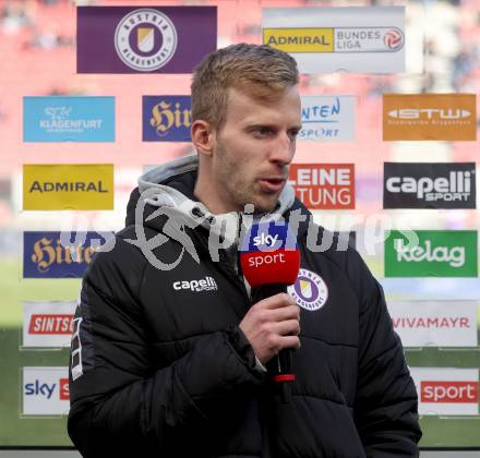 Fussball Bundesliga. SK Austria Klagenfurt gegen LASK. Christopher Cvetko (Klagenfurt). Klagenfurt, am 2.3..2025.
Foto: Kuess
---
pressefotos, pressefotografie, kuess, qs, qspictures, sport, bild, bilder, bilddatenbank