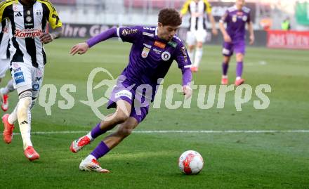 Fussball Bundesliga. SK Austria Klagenfurt gegen LASK. Ben Bobzien  (Klagenfurt). Klagenfurt, am 2.3..2025.
Foto: Kuess
---
pressefotos, pressefotografie, kuess, qs, qspictures, sport, bild, bilder, bilddatenbank
