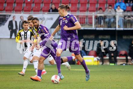 Fussball Bundesliga. SK Austria Klagenfurt gegen LASK. Niklas Szerencsi  (Klagenfurt). Klagenfurt, am 2.3..2025.
Foto: Kuess
---
pressefotos, pressefotografie, kuess, qs, qspictures, sport, bild, bilder, bilddatenbank