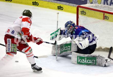 Eishockey ICE Bundesliga. VSV gegen Bozen.  Joe Cannata   (VSV). Villach, am 4.3.2025.
Foto: Kuess
---
pressefotos, pressefotografie, kuess, qs, qspictures, sport, bild, bilder, bilddatenbank