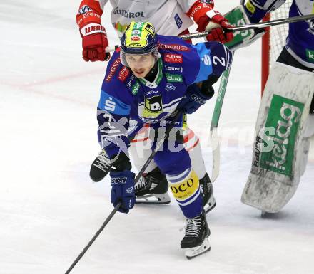 Eishockey ICE Bundesliga. VSV gegen Bozen.  Dylan Macpherson (VSV) . Villach, am 4.3.2025
Foto: Kuess
---
pressefotos, pressefotografie, kuess, qs, qspictures, sport, bild, bilder, bilddatenbank