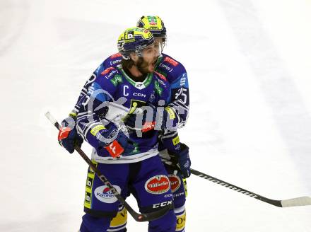 Eishockey ICE Bundesliga. VSV gegen Bozen.  Torjubel Mark Katic, Alexander Rauchenwald (VSV) . Villach, am 9.3.2025
Foto: Kuess
---
pressefotos, pressefotografie, kuess, qs, qspictures, sport, bild, bilder, bilddatenbank