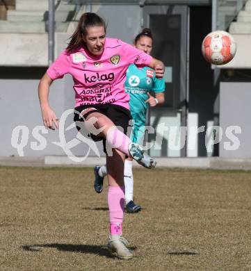 Fussball Frauen. 2. Bundesliga. Carinthians LIWOdruck Hornets gegen SG MALEREI GLANZER Geretsberg/Buerrmoos. Marie Sophie Klocker (Carinthians Hornets). Sachsenburg, am 9.3.2024.
Foto: Kuess
---
pressefotos, pressefotografie, kuess, qs, qspictures, sport, bild, bilder, bilddatenbank