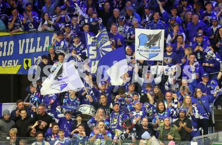 Eishockey ICE Bundesliga. VSV gegen Bozen.  Fans (VSV) . Villach, am 9.3.2025
Foto: Kuess
---
pressefotos, pressefotografie, kuess, qs, qspictures, sport, bild, bilder, bilddatenbank