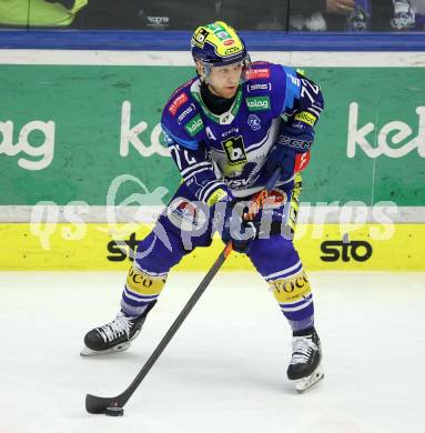 Eishockey ICE Bundesliga. VSV gegen Bozen.  John Hughes (VSV) . Villach, am 9.3.2025
Foto: Kuess
---
pressefotos, pressefotografie, kuess, qs, qspictures, sport, bild, bilder, bilddatenbank