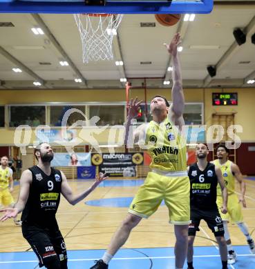 Basketball 2. Liga 2024/2025. Playoffs. VF1.   Woerthersee Piraten gegen Mattersburg Rocks.    Jan-Arne Apschner (Piraten),   Klagenfurt, am 15.3.2025.
Foto: Kuess


---
pressefotos, pressefotografie, kuess, qs, qspictures, sport, bild, bilder, bilddatenbank