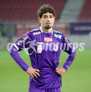 Fussball Bundesliga. SK Austria Klagenfurt gegen Altach.  Ben Bobzien (Klagenfurt)  Klagenfurt, am 16.3..2025.
Foto: Kuess
---
pressefotos, pressefotografie, kuess, qs, qspictures, sport, bild, bilder, bilddatenbank