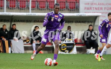 Fussball Bundesliga. SK Austria Klagenfurt gegen Altach. Dikeni Salifou (Klagenfurt) Klagenfurt, am 16.3..2025.
Foto: Kuess
---
pressefotos, pressefotografie, kuess, qs, qspictures, sport, bild, bilder, bilddatenbank