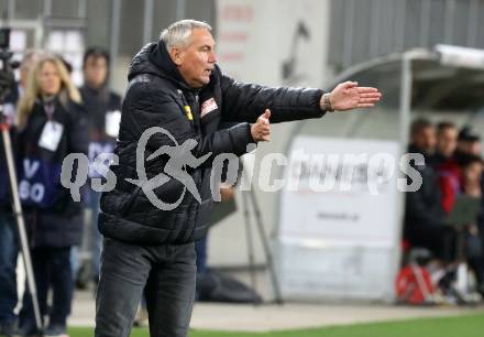 Fussball Bundesliga. SK Austria Klagenfurt gegen Altach.  Trainer Peter Pacult (Klagenfurt). Klagenfurt, am 16.3..2025.
Foto: Kuess
---
pressefotos, pressefotografie, kuess, qs, qspictures, sport, bild, bilder, bilddatenbank