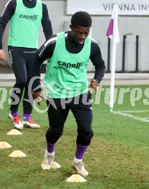 Fussball Bundesliga. SK Austria Klagenfurt gegen Altach.  Denzel Owusu (Klagenfurt) Klagenfurt, am 16.3..2025.
Foto: Kuess
---
pressefotos, pressefotografie, kuess, qs, qspictures, sport, bild, bilder, bilddatenbank
