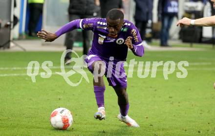 Fussball Bundesliga. SK Austria Klagenfurt gegen Altach. Solomon Bonnah (Klagenfurt). Klagenfurt, am 16.3..2025.
Foto: Kuess
---
pressefotos, pressefotografie, kuess, qs, qspictures, sport, bild, bilder, bilddatenbank