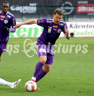 Fussball Bundesliga. SK Austria Klagenfurt gegen Altach. Christopher Wernitznig  (Klagenfurt). Klagenfurt, am 16.3..2025.
Foto: Kuess
---
pressefotos, pressefotografie, kuess, qs, qspictures, sport, bild, bilder, bilddatenbank