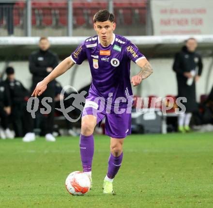Fussball Bundesliga. SK Austria Klagenfurt gegen Altach. David Toshevski (Klagenfurt). Klagenfurt, am 16.3..2025.
Foto: Kuess
---
pressefotos, pressefotografie, kuess, qs, qspictures, sport, bild, bilder, bilddatenbank