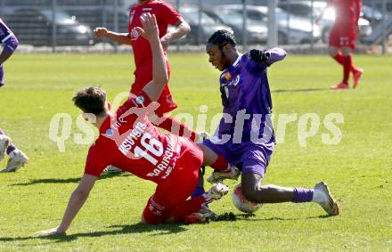 Fussball Bundesliga. Testspiel. SK Austria Klagenfurt gegen Kapfenberg. Dikeni Salifou  (Klagenfurt). Klagenfurt, am 20.3.2025.
Foto: Kuess
---
pressefotos, pressefotografie, kuess, qs, qspictures, sport, bild, bilder, bilddatenbank