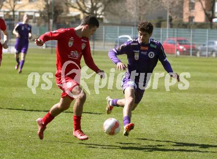 Fussball Bundesliga. Testspiel. SK Austria Klagenfurt gegen Kapfenberg. Ben Justus Bobzien (Klagenfurt). Klagenfurt, am 20.3.2025.
Foto: Kuess
www.qspictures.net
---
pressefotos, pressefotografie, kuess, qs, qspictures, sport, bild, bilder, bilddatenbank